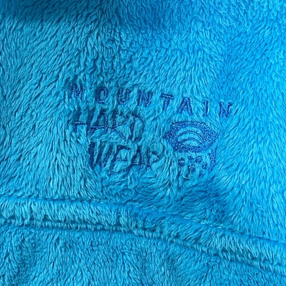 Mountain Hardwear Women's Pyxis Tech Fleece Jacket Bright Blue Size XL - Picture 10 of 10